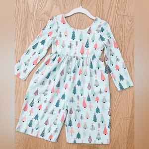 Ollie Jay Christmas Tree Romper